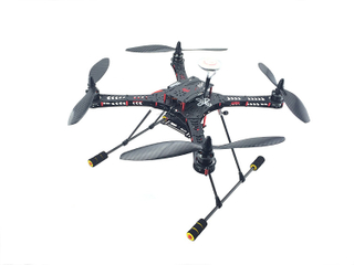 四轴碳纤机架410mm航拍拍挂GOpro相机澄星CX20替换外壳